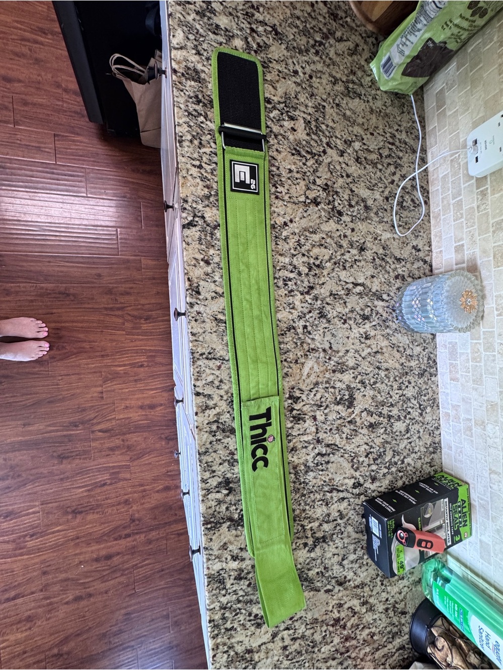 Element 26 Christine Middleton THICC Self-Locking Lifting Belt Large Green